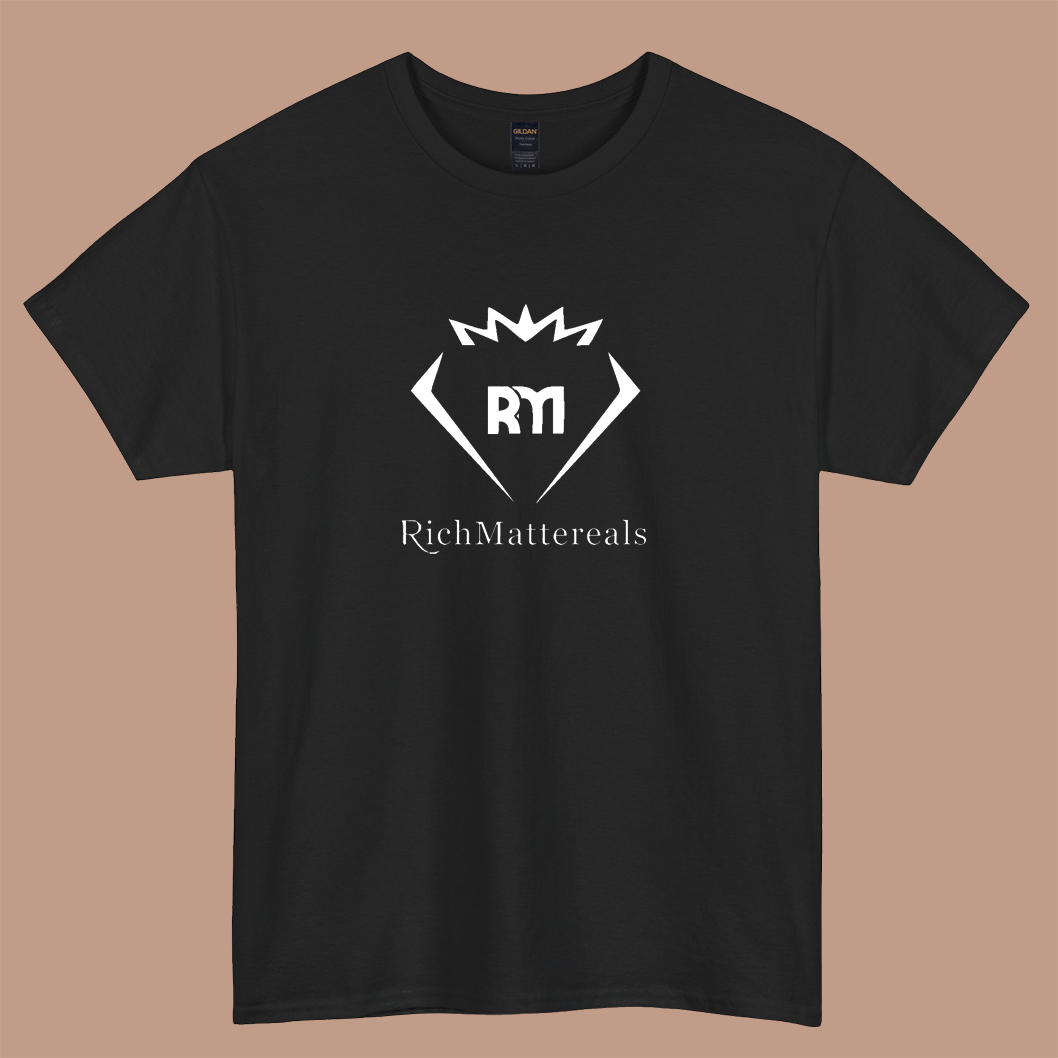 RichMattereals LOGO short sleeve t shirt S-3XL -P