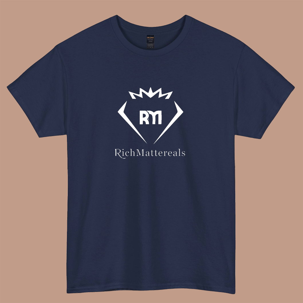 RichMattereals LOGO short sleeve t shirt S-3XL -P