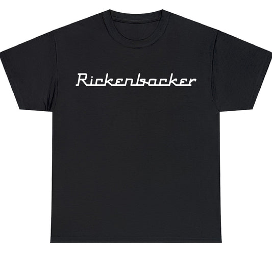Rickenbacker Audio Logo Men's Unisex T Shirt Size S to 3XL