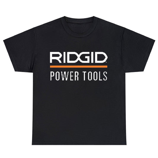 Ridgid Power Tools Logo Unisex Men's T Shirt Size S to 3XL