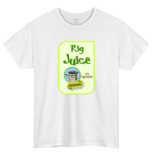Rig Juice Rigby Logo Mens Unisex Short Sleeve T-Shirt Size S-3XL - P
