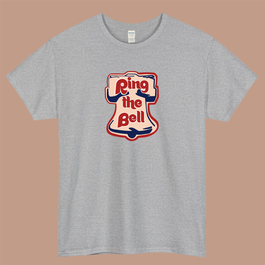 Ring the bell Logo Mens Unisex Short Sleeve T-Shirt Size S-3XL - P