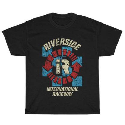 Riverside International Raceway 1957 Active Logo Unisex Men's T Shirt Size S to 3XL