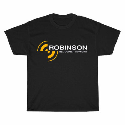 Robinson Helicopter logo Men's Unisex T Shirt Size S to 3XL