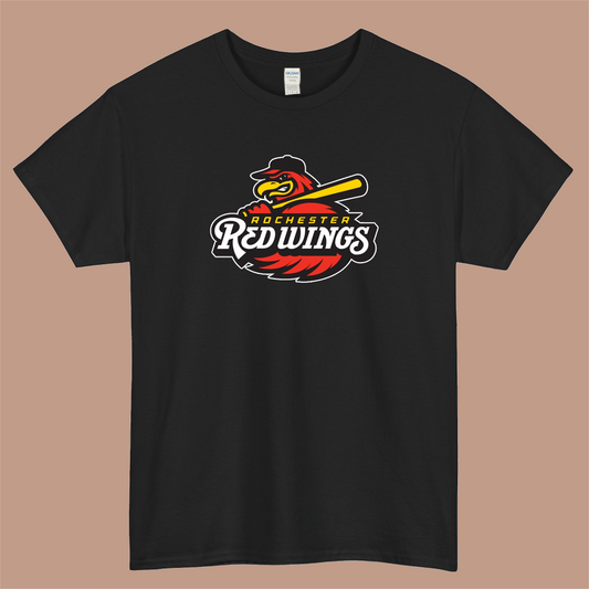 Rochester of Red Wings Logo Mens Unisex Short Sleeve T-Shirt Size S-3XL - P