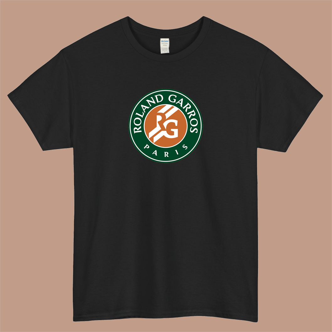Roland Garros Logo Mens Unisex Short Sleeve T-Shirt Size S-3XL
