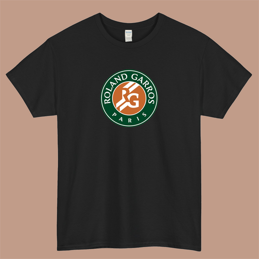 Roland Garros Logo Mens Unisex Short Sleeve T-Shirt Size S-3XL