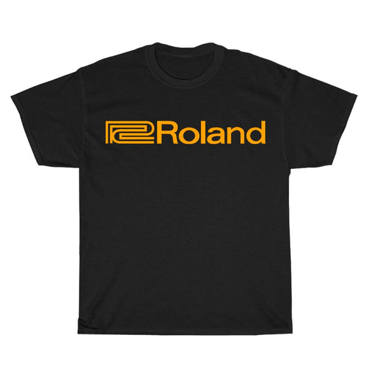 Roland Drums Guitar Music Logo Men's Unisex T Shirt Size S to 3XL