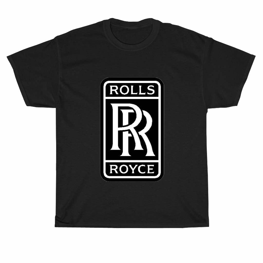 Rolls Royce Logo Men's Unisex T Shirt Size S to 3XL