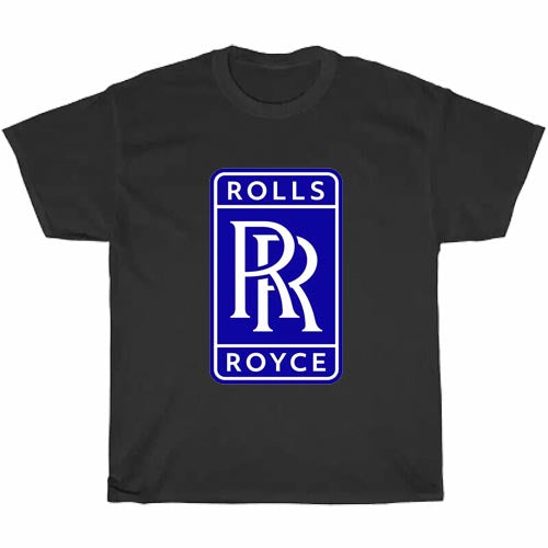 Rolls Royce Group Logo Unisex Men's T Shirt Size S to 3XL