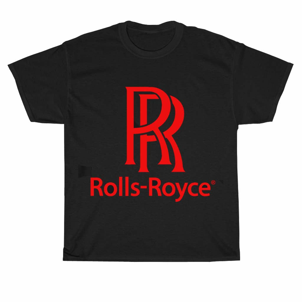Rolls Royce Red Logo Men's Unisex T Shirt Size S to 3XL