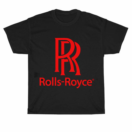Rolls Royce Red Logo Men's Unisex T Shirt Size S to 3XL