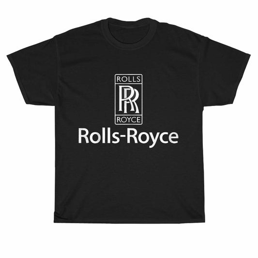 Rolls Royced Logo Men's Unisex T Shirt Size S to 3XL