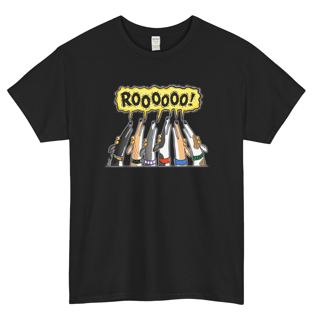 Roooooo Logo Mens Unisex Short Sleeve T-Shirt Size S-3XL - P