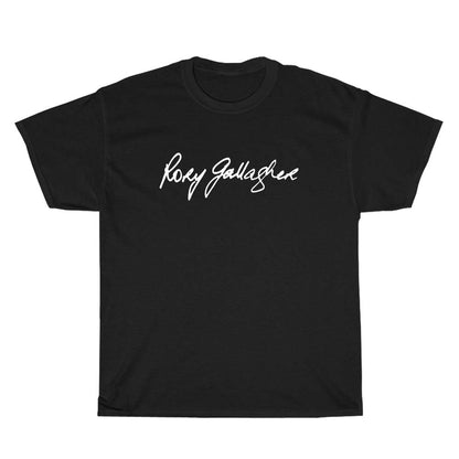 Rory Gallasher Logo Men's Unisex T Shirt Size S to 3XL