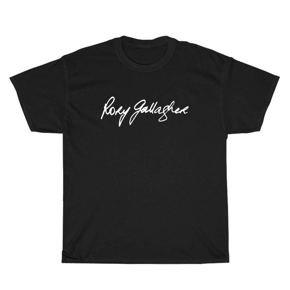 Rory Gallasher Logo Men's Unisex T Shirt Size S to 3XL
