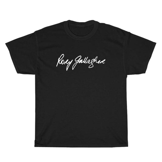Rory Gallasher Logo Men's Unisex T Shirt Size S to 3XL