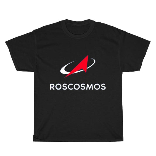 Roscosmos Logo Men's Unisex T Shirt Size S to 3XL