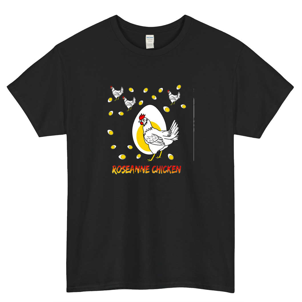 Roseanne Chicken TV Show Short Sleeve T-Shirt Size S-3XL -P