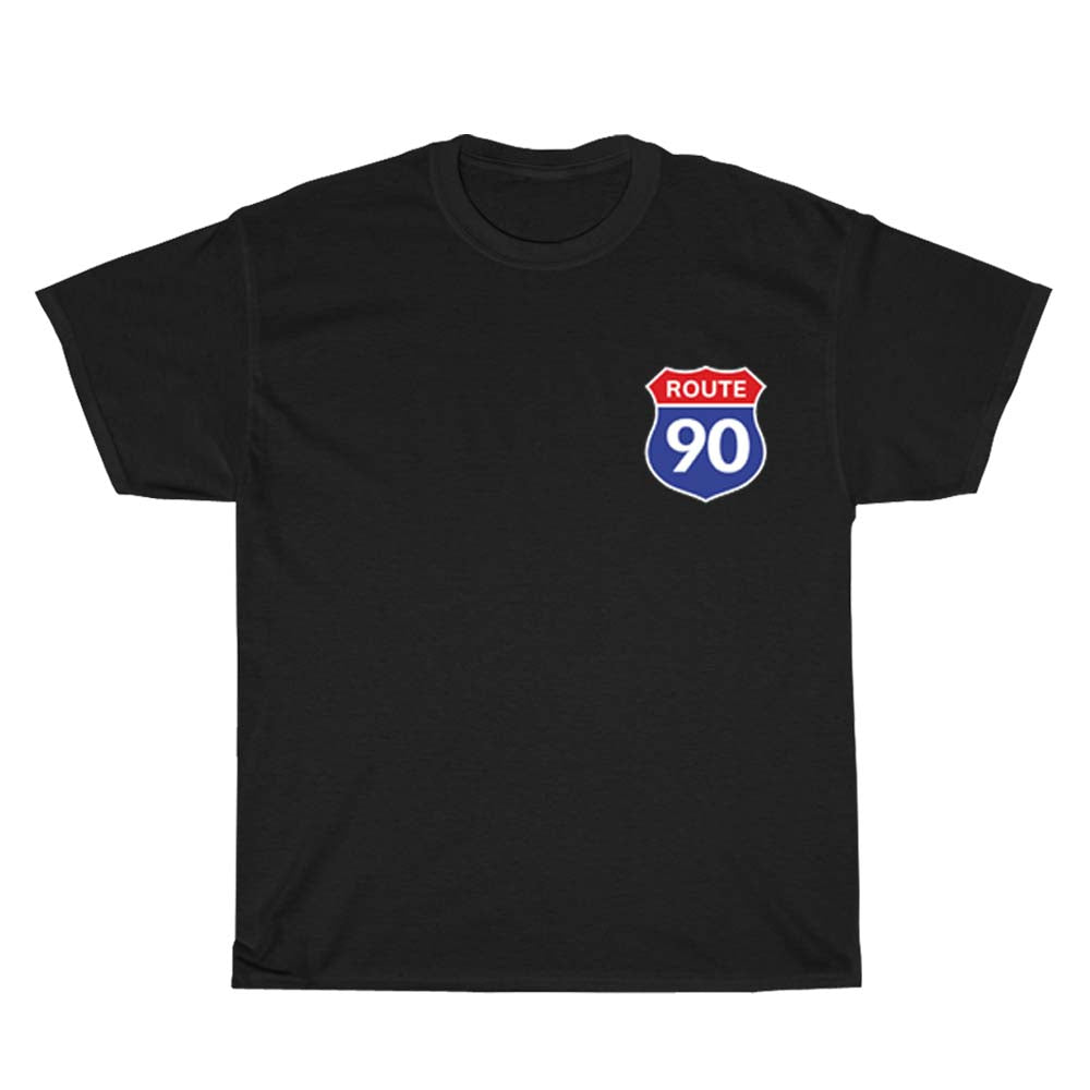 Route 90 Logo Men's Unisex T Shirt Size S to 3XL
