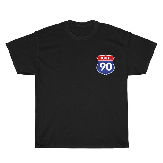 Route 90 Logo Men's Unisex T Shirt Size S to 3XL