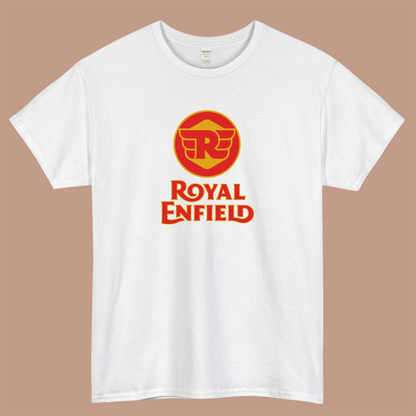 Royal Enfield Logo Mens Unisex Short Sleeve T-Shirt Size S-3XL - P