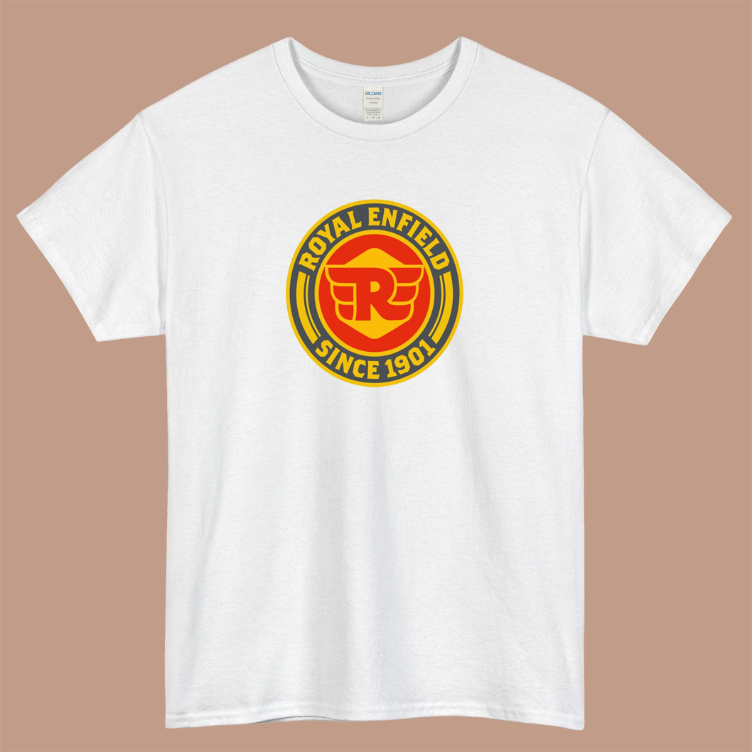 Royal Enfield Since 1901 Logo Mens Unisex Short Sleeve T-Shirt Size S-3XL - P