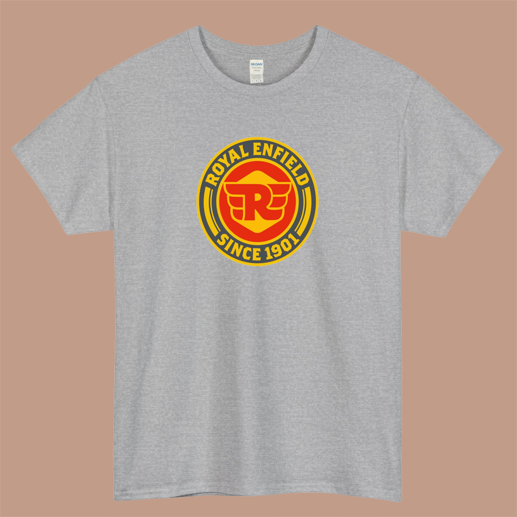 Royal Enfield Since 1901 Logo Mens Unisex Short Sleeve T-Shirt Size S-3XL - P
