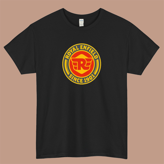 Royal Enfield Since 1901 Logo Mens Unisex Short Sleeve T-Shirt Size S-3XL - P