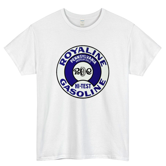 Royaline Gasoline Logo Mens Unisex Short Sleeve T-Shirt Size S-3XL - P