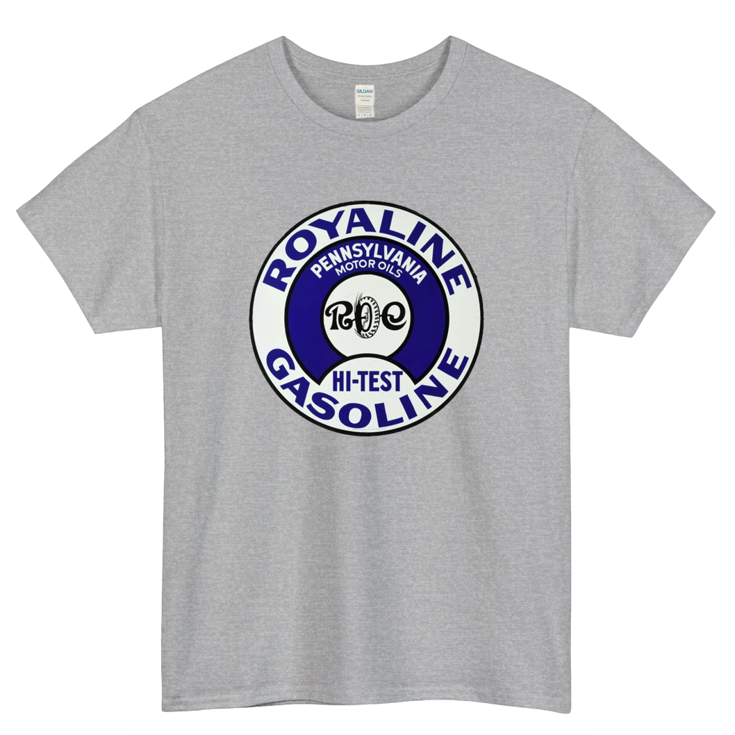 Royaline Gasoline Logo Mens Unisex Short Sleeve T-Shirt Size S-3XL - P