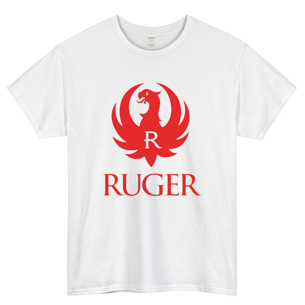 Ruger Logo Mens Unisex Short Sleeve T-Shirt Size S-3XL - P