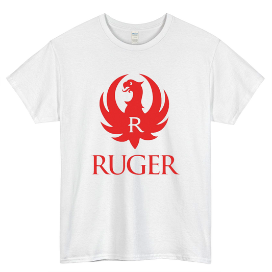 Ruger Logo Mens Unisex Short Sleeve T-Shirt Size S-3XL - P
