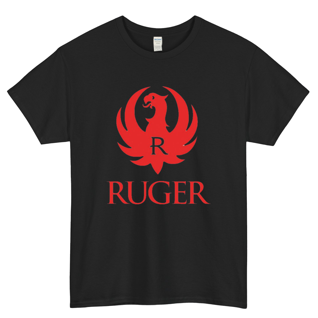 Ruger Logo Mens Unisex Short Sleeve T-Shirt Size S-3XL - P