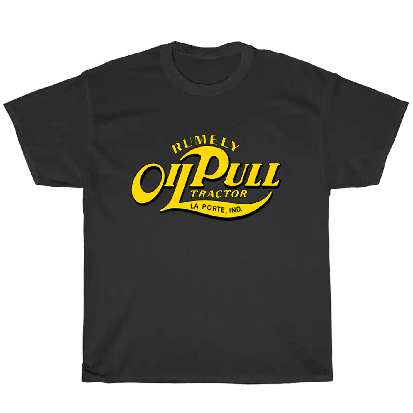 Rumely Oilpull Tractor Logo  Men's Unisex T Shirt Size S to 3XL