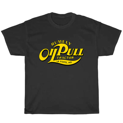 Rumely Oilpull Tractor Logo  Men's Unisex T Shirt Size S to 3XL