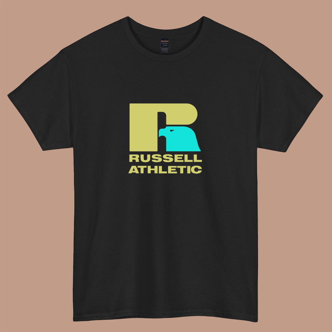 Russell athletic logo short sleeve t shirt Size S-3XL -P
