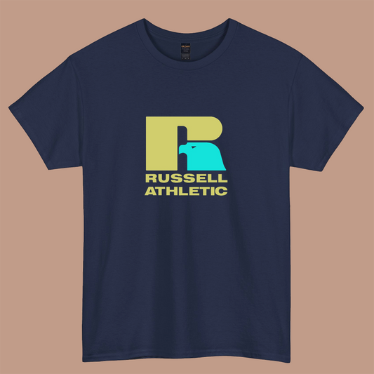 Russell athletic logo short sleeve t shirt Size S-3XL -P