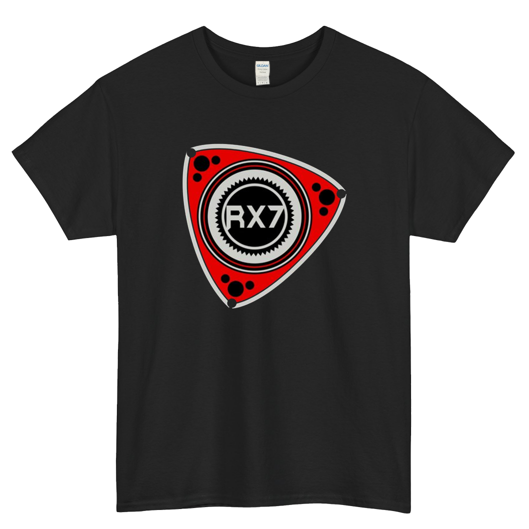 Rx7 Rotary Engine 2 Logo short sleeve t shirt S-3X - P