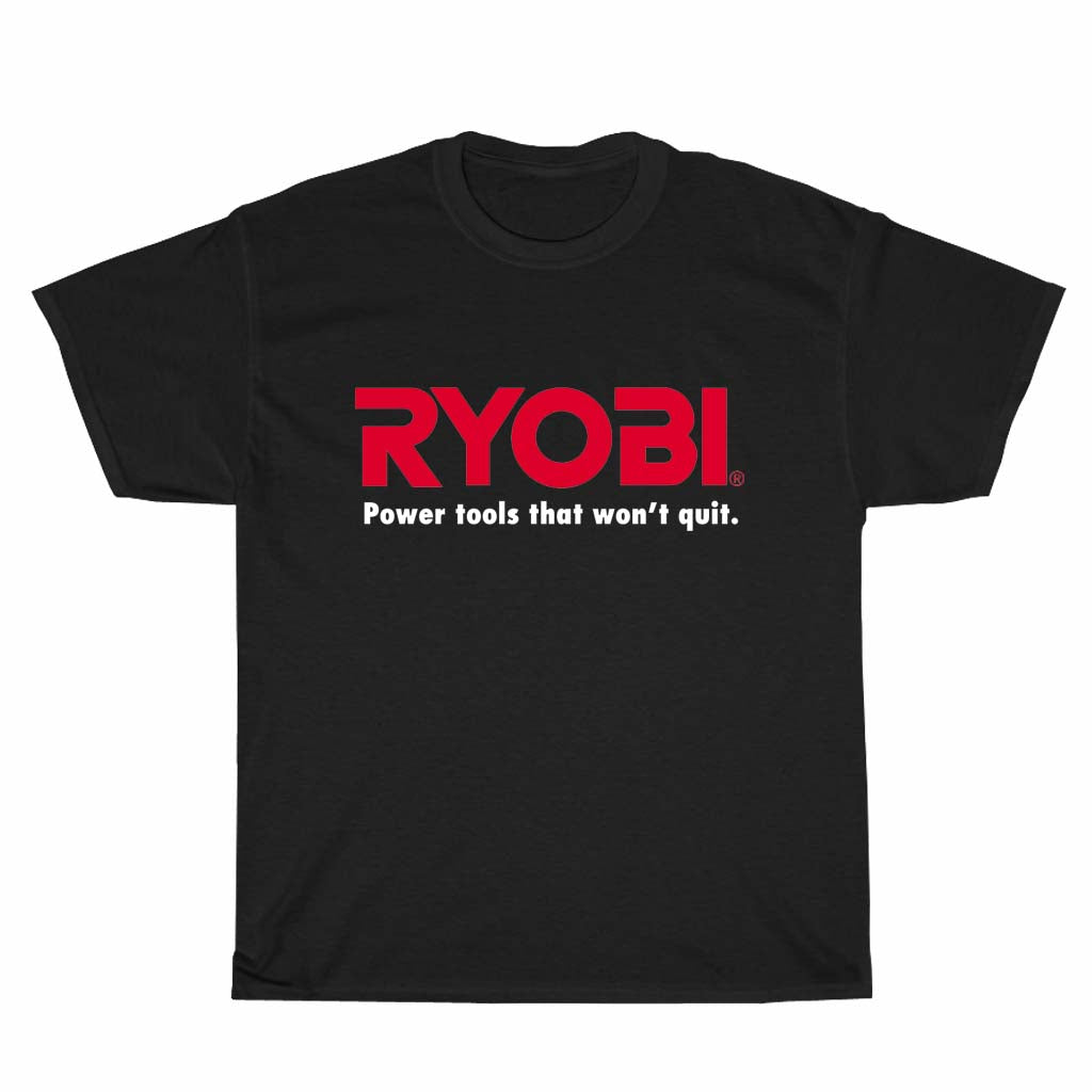 Ryobi Tools Logo Men's Unisex T Shirt Size S to 3XL