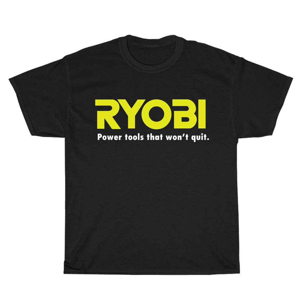 Ryobi Tools Logo Men's Unisex T Shirt Size S to 3XL