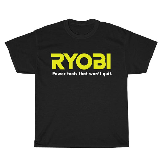 Ryobi Tools Logo Men's Unisex T Shirt Size S to 3XL