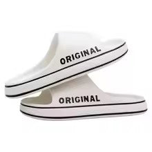 New Feslishoet Summer Cool Women Men Slippers Soft Sandals Women Beach Casual Shoes Light EVA Slides Brand Sandals Outdoor