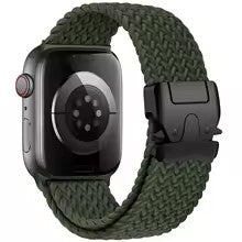 New Braided Strap For Apple Watch band 40mm 44mm 46mm 42mm 49mm 45mm Parachute Bracelet correas IWatch Series 10 SE 9 8 7 6 Ultra 2