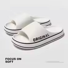 New Feslishoet Summer Cool Women Men Slippers Soft Sandals Women Beach Casual Shoes Light EVA Slides Brand Sandals Outdoor