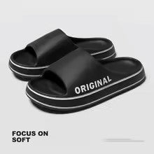 New Feslishoet Summer Cool Women Men Slippers Soft Sandals Women Beach Casual Shoes Light EVA Slides Brand Sandals Outdoor