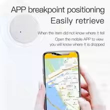 New Mini GPS Locator AntiLost Alarm Wallet Keychain Smart Tag Bluetooth-Compatible Tracer Keychain Dog Pet Child Tracker Key Finder