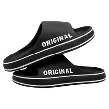 New Feslishoet Summer Cool Women Men Slippers Soft Sandals Women Beach Casual Shoes Light EVA Slides Brand Sandals Outdoor