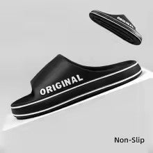 New Feslishoet Summer Cool Women Men Slippers Soft Sandals Women Beach Casual Shoes Light EVA Slides Brand Sandals Outdoor