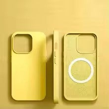 New For Magsafe Liquid Silicone Magnetic Case For iPhone 16 15 13 12 11 14 Pro Max 16 Plus Wireless Charging Shockproof Accessories